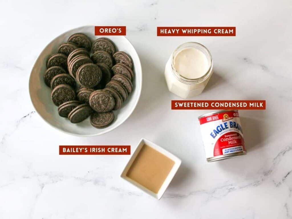 No-Churn Oreos and Bailey's Ice Cream - Make With Mara