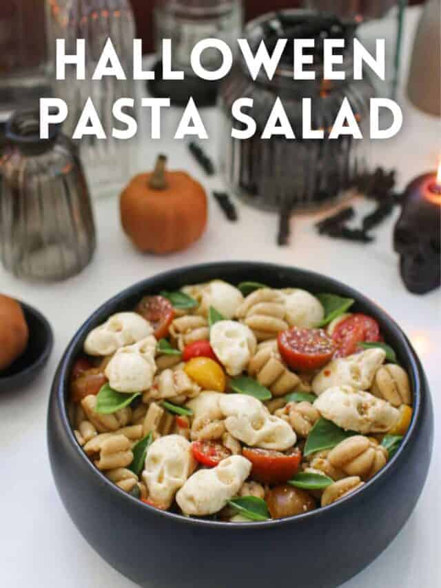 Halloween Pasta Salad