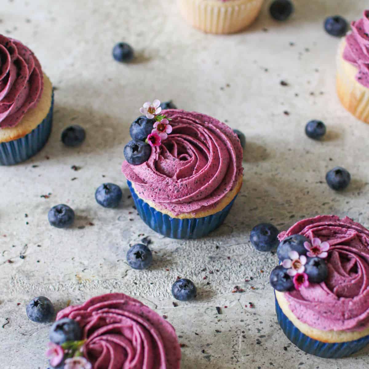 Blueberry Buttercream - Make With Mara